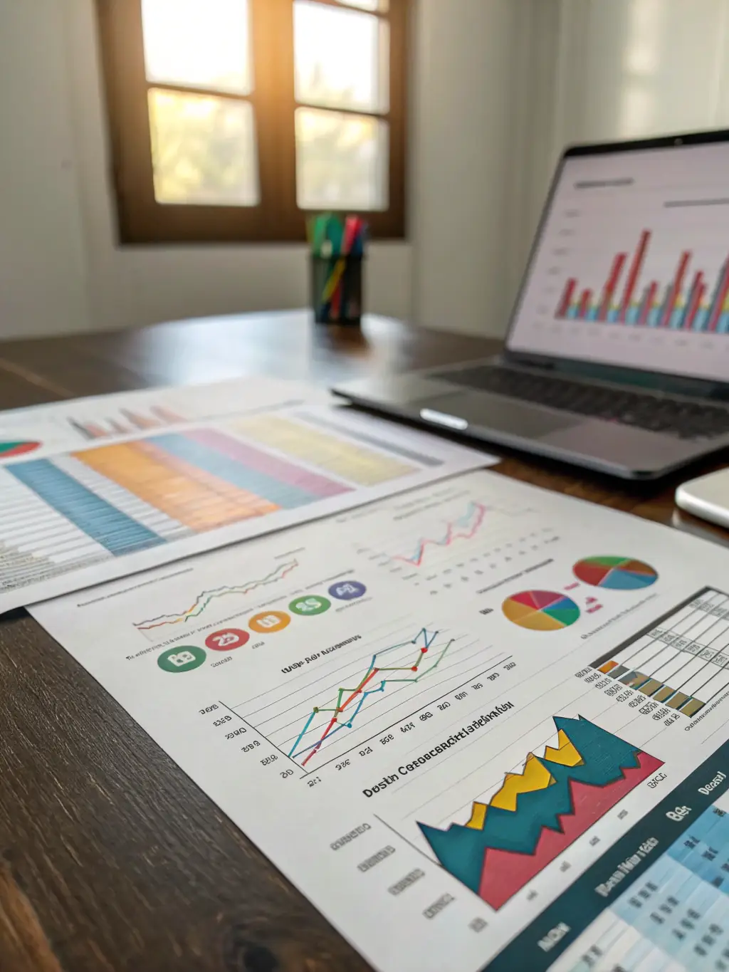 A well-structured CMA data report, highlighting key financial ratios and performance indicators for a Mudra Loan applicant.